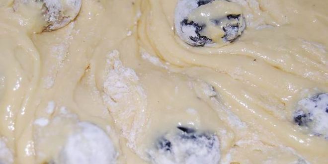 Рецепт винного кекса с виноградом