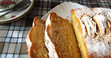 Рецепт Яблочного кекса с яблоками