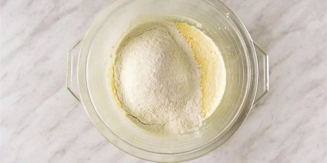 Рецепт яблочного кекса с яблоками