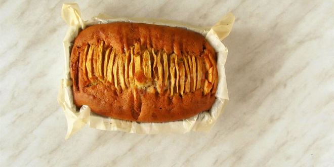 Рецепт яблочного кекса с яблоками