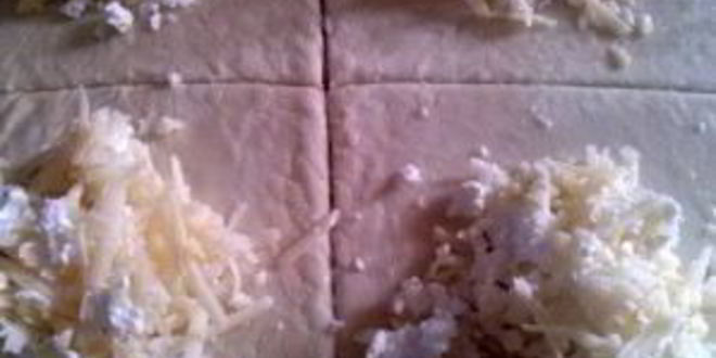 Рецепт хачапури из готового слоеного теста