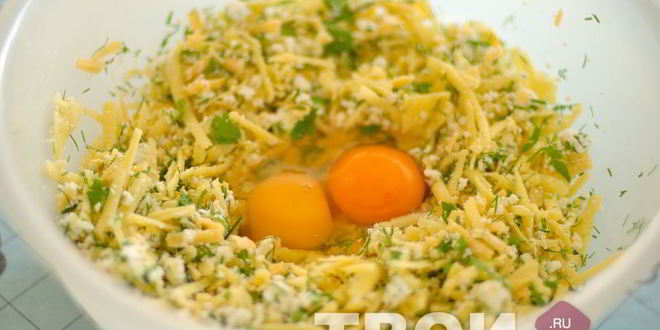 Рецепт хачапури из слоеного теста