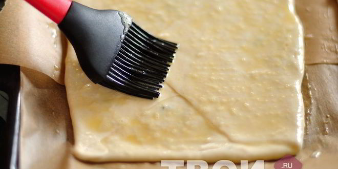 Рецепт хачапури из слоеного теста