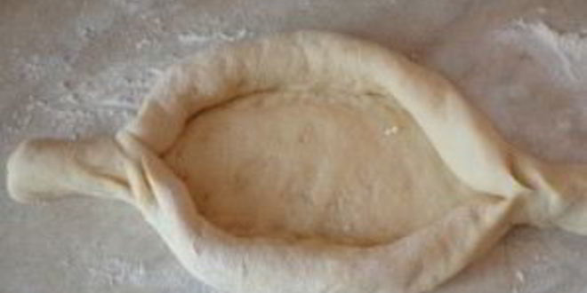 Рецепт хачапури лодочка с яйцом