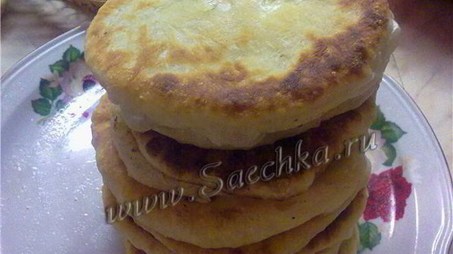 Рецепт хачапури на сковороде