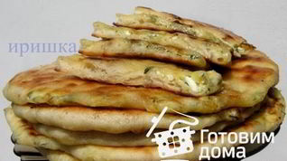 Рецепт Хачапури с сыром и вареным яйцом