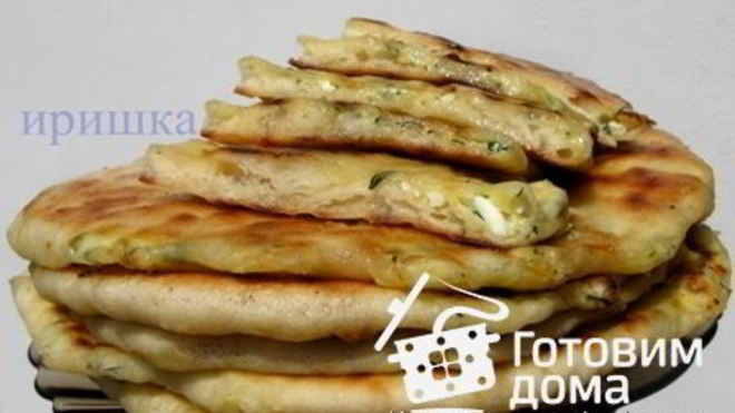 Рецепт хачапури с сыром и вареным яйцом