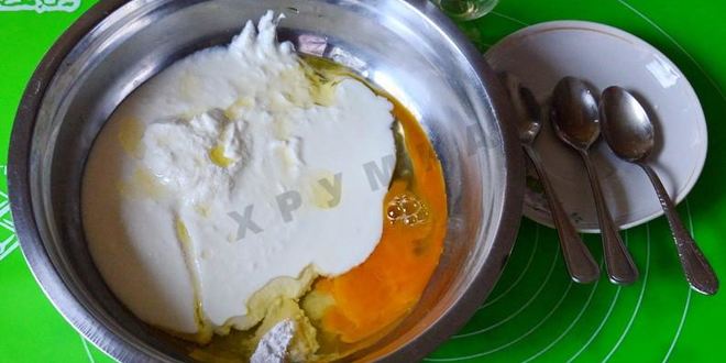 Рецепт хачапури с творогом на сковороде