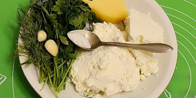 Рецепт хачапури с творогом на сковороде