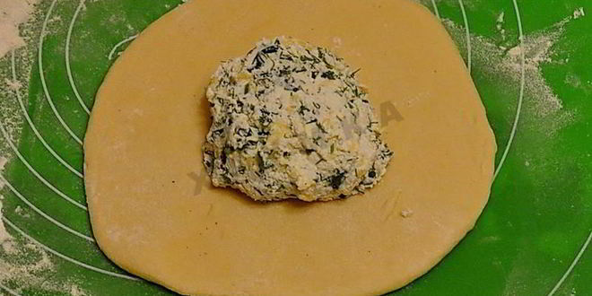 Рецепт хачапури с творогом на сковороде