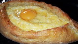 Рецепт Хачапури с яйцом