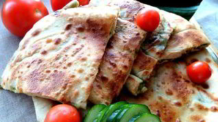 Рецепт Хачапури со шпинатом и сыром