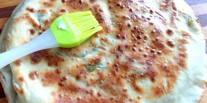 Рецепт хачапури со шпинатом и сыром