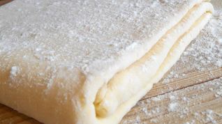 Рецепт Слоеного теста для хачапури