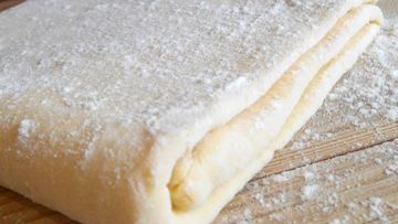 Рецепт Слоеного теста для хачапури