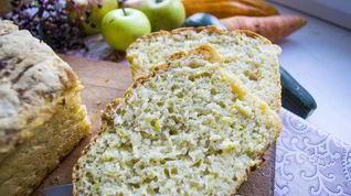 Рецепт Чудесного кабачкового хлебушка