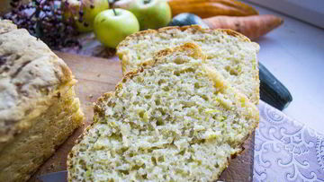 Рецепт Чудесного кабачкового хлебушка