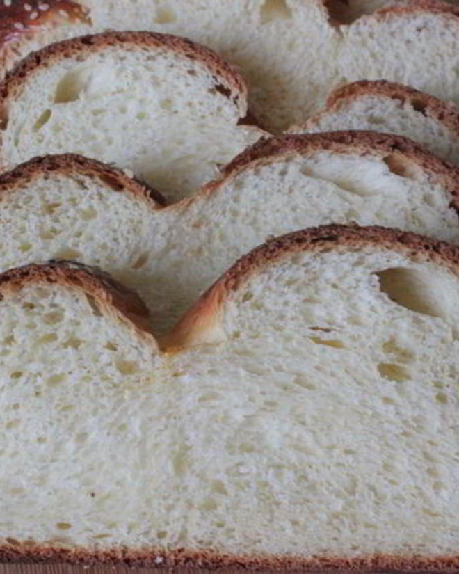 Рецепт халы из двух жгутов