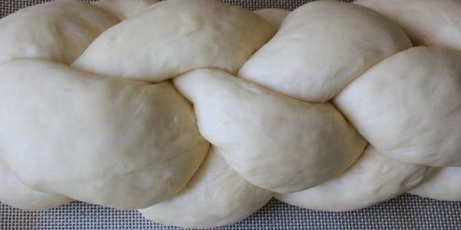 Рецепт халы из двух жгутов