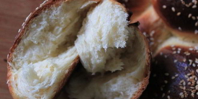 Рецепт халы из двух жгутов