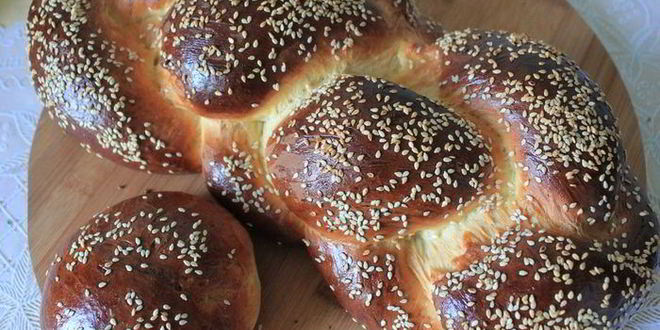 Рецепт халы из двух жгутов