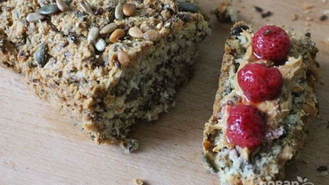 Рецепт хлеба из льняной и миндальной муки