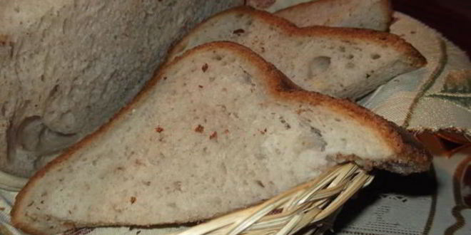 Рецепт хлеба пшеничного с грецким орехом