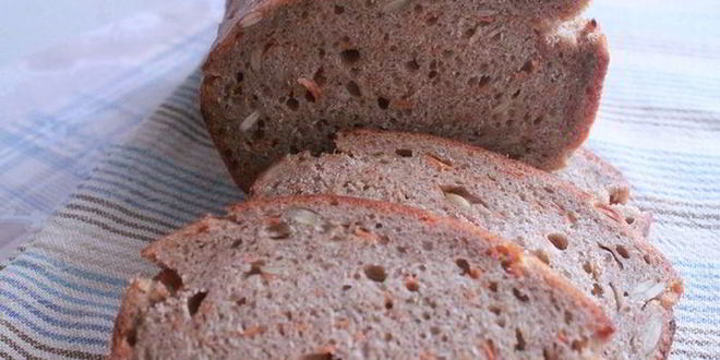 Рецепт хлеба с морковью