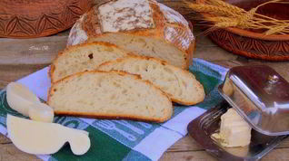 Рецепт Хлеба с оливковым маслом на закваске