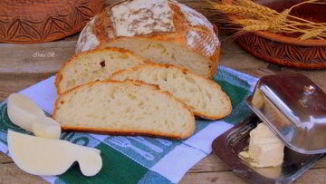 Рецепт Хлеба с оливковым маслом на закваске