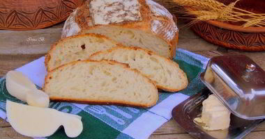 Рецепт Хлеба с оливковым маслом на закваске