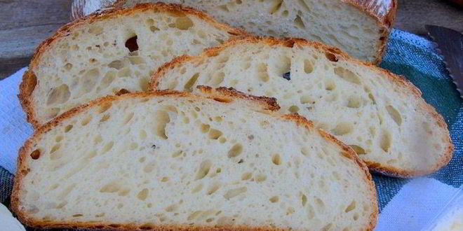 Рецепт хлеба с оливковым маслом на закваске