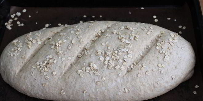 Рецепт хлеба с овсяными хлопьями