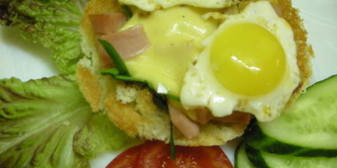 Рецепт хлебных корзиночек к завтраку