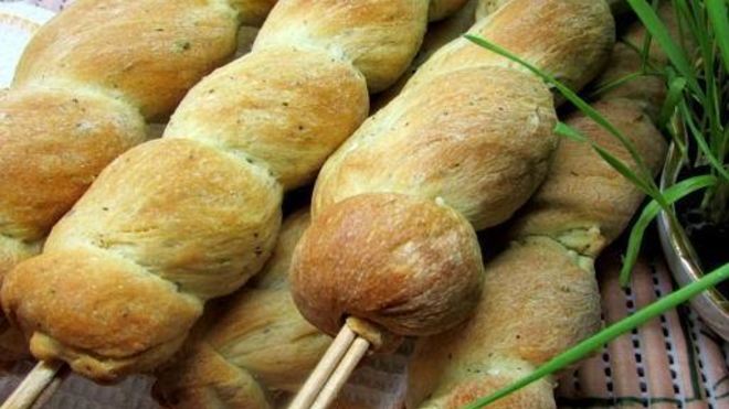 Рецепт постного хлеба завитки