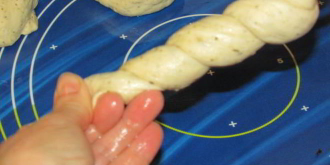 Рецепт постного хлеба завитки