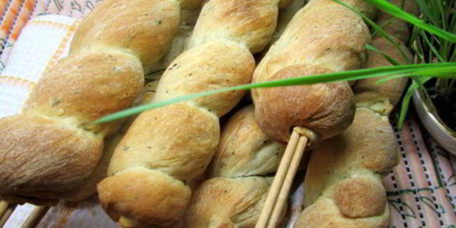 Рецепт постного хлеба завитки