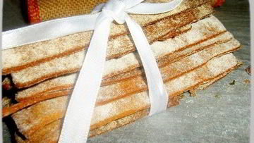 Рецепт Постных ржаных хлебцев с тмином