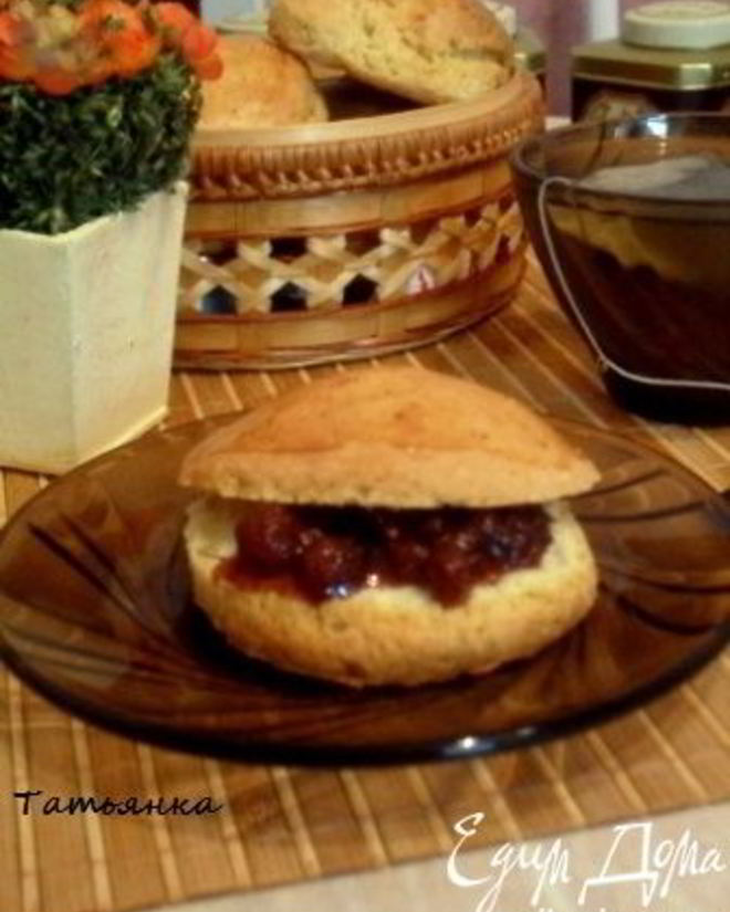 Рецепт сконов на сливках