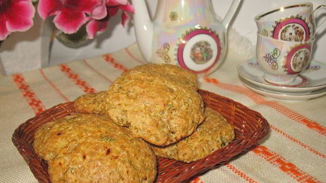 Рецепт творожных сконов с сыром