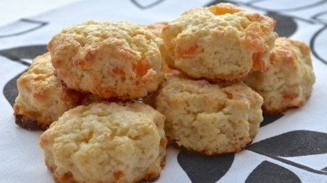 Рецепт яблочных сконов с лимоном