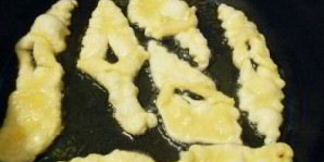 Рецепт хвороста на воде