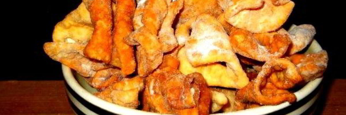 Рецепт Хвороста тонкого хрустящего без водки