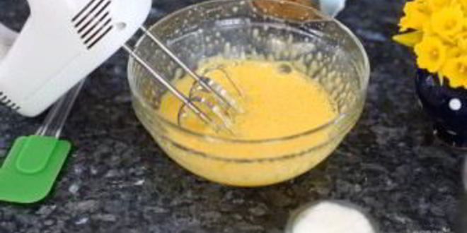 Рецепт кокосово-медового рулет