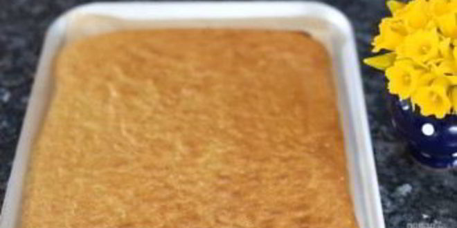 Рецепт кокосово-медового рулет