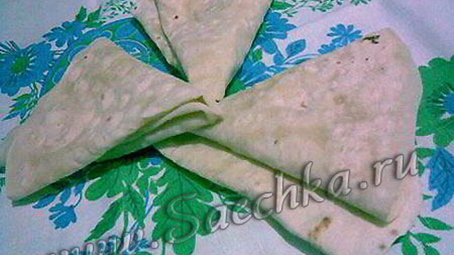 Рецепт домашнего лаваша