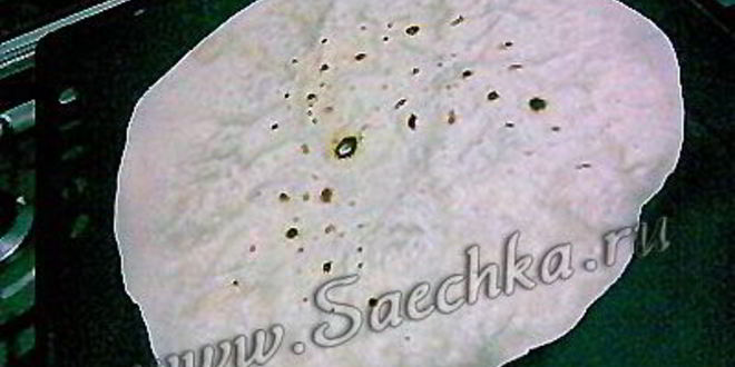 Рецепт домашнего лаваша