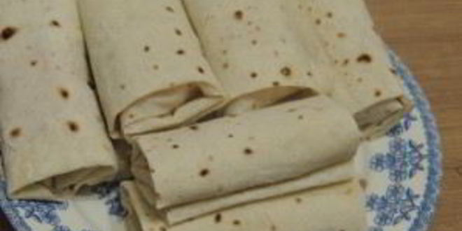 Рецепт горячего лаваша с начинкой