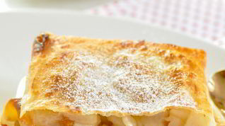 Рецепт Хрустящих конвертиков из лаваша с фруктами