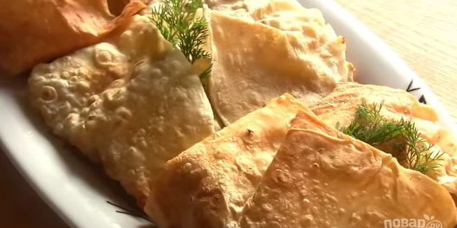 Рецепт Курицы с картофелем в лаваше